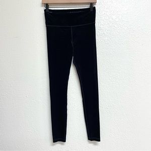 Athleta Elation Mid Rise Velvet Leggings
